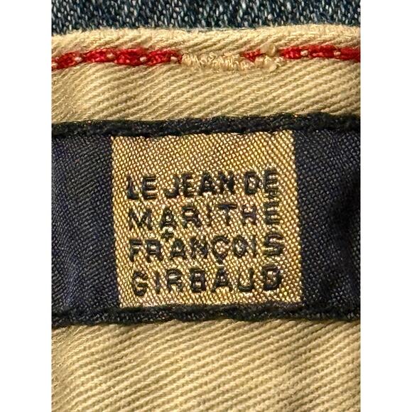 Vintage Marithé + François Girbaud High Waisted Stonewashed Jeans, Size 34L - Picture 7 of 9